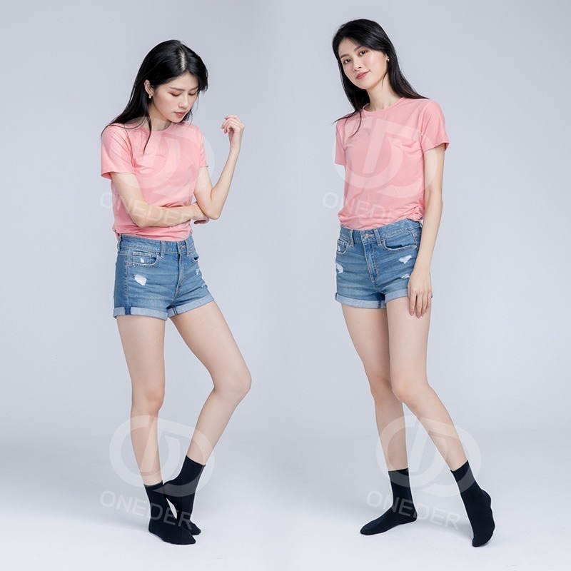 有機棉2/2中統羅紋襪 短襪 襪子 台灣製中筒襪 AN-A401【旺達棉品】-細節圖6