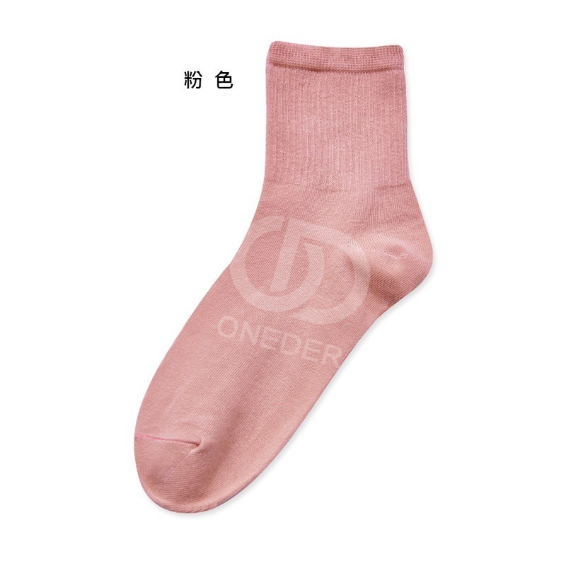 有機棉2/2中統羅紋襪 短襪 襪子 台灣製中筒襪 AN-A401【旺達棉品】-規格圖8