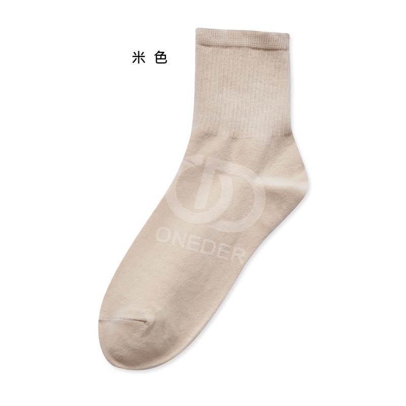 有機棉2/2中統羅紋襪 短襪 襪子 台灣製中筒襪 AN-A401【旺達棉品】-規格圖8