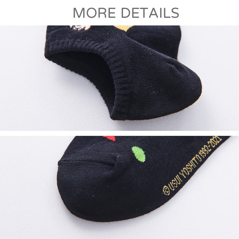 蠟筆小新刺繡船襪 野原新之助船型襪 台灣製電繡襪 SC-A101 SC-A102【旺達棉品】-細節圖4