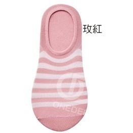 涼感止滑條紋隱形襪 隱形襪 棉襪 台灣製 OD-CL103【ONEDER旺達】-規格圖5