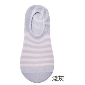 涼感止滑條紋隱形襪 隱形襪 棉襪 台灣製 OD-CL103【ONEDER旺達】-規格圖5