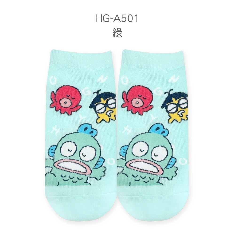Sanrio 三麗鷗 人魚漢頓短襪 兒童短襪 漢頓童襪 童襪 親子襪 短襪 直版襪【旺達棉品】-規格圖6