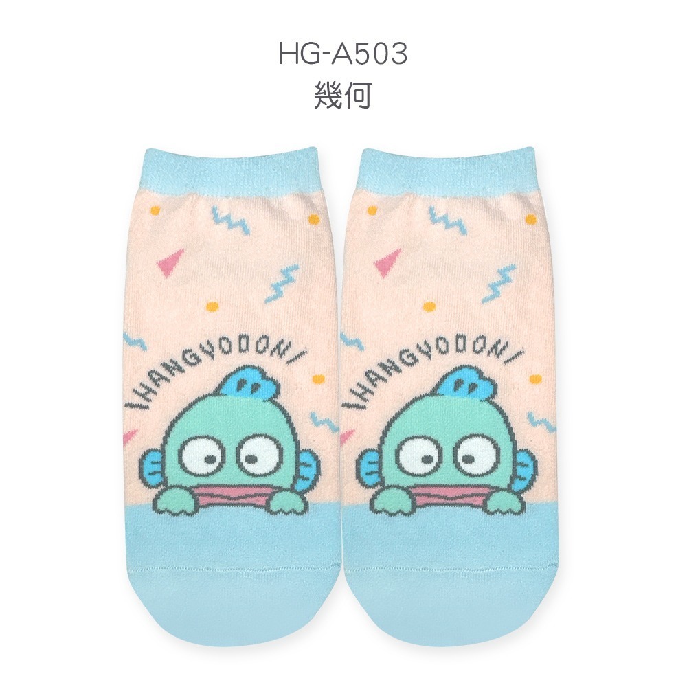 Sanrio 三麗鷗 人魚漢頓短襪 兒童短襪 漢頓童襪 童襪 親子襪 短襪 直版襪【旺達棉品】-規格圖6