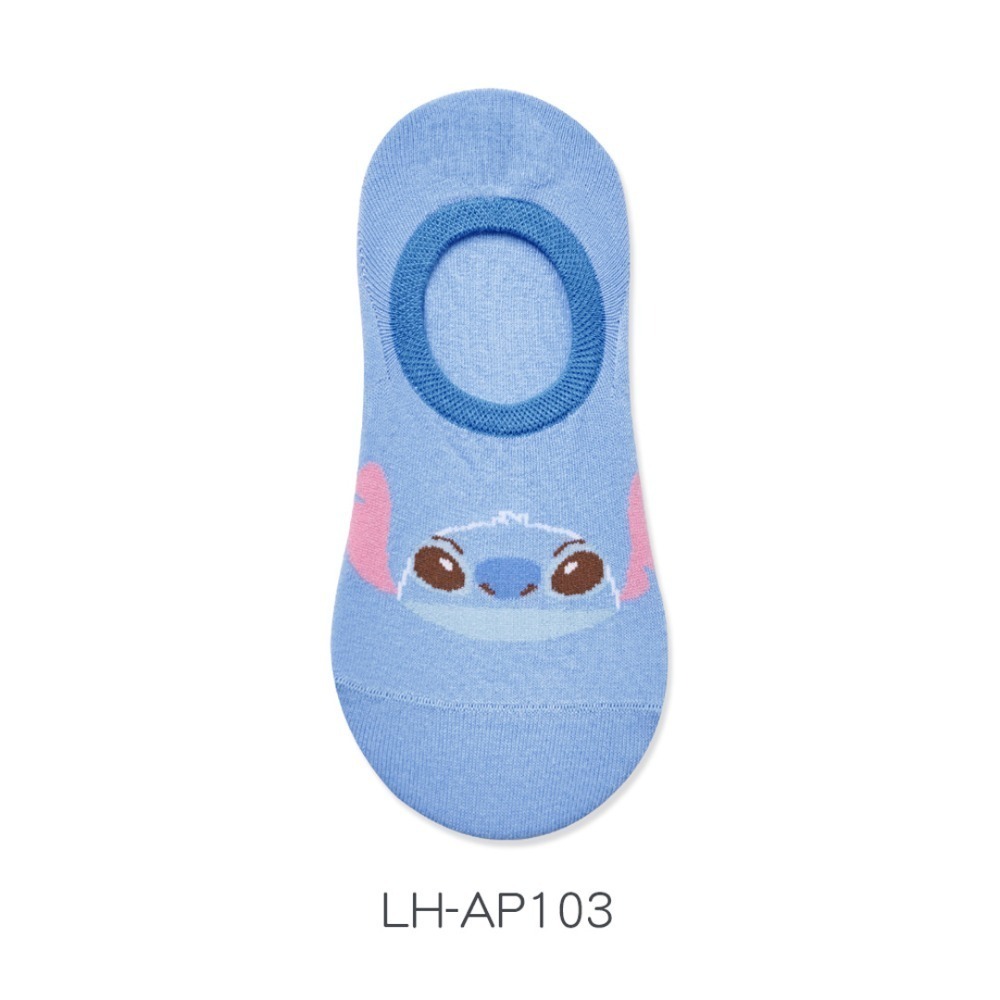 Disney 迪士尼系列套版襪 怪獸電力公司 玩具總動員 奇奇蒂蒂 史迪奇 小熊維尼 隱形襪【旺達棉品】-規格圖11