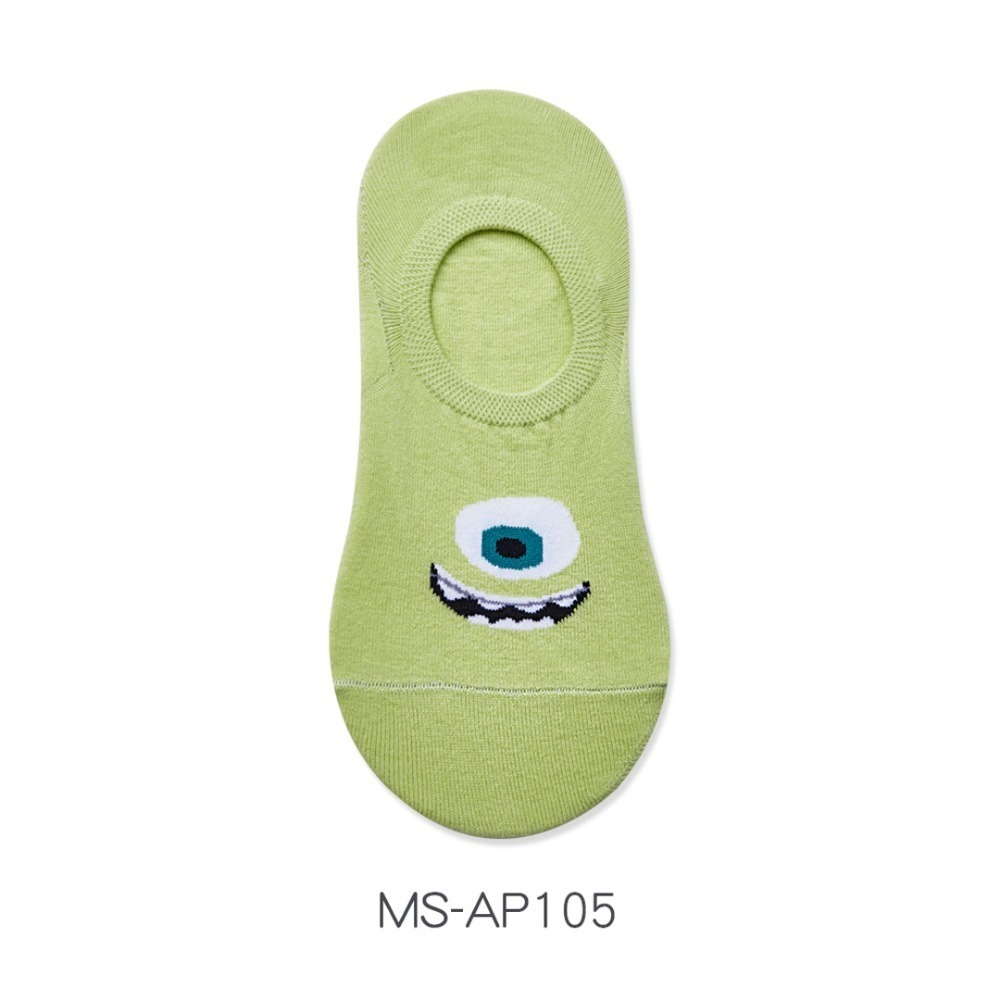 Disney 迪士尼系列套版襪 怪獸電力公司 玩具總動員 奇奇蒂蒂 史迪奇 小熊維尼 隱形襪【旺達棉品】-規格圖11