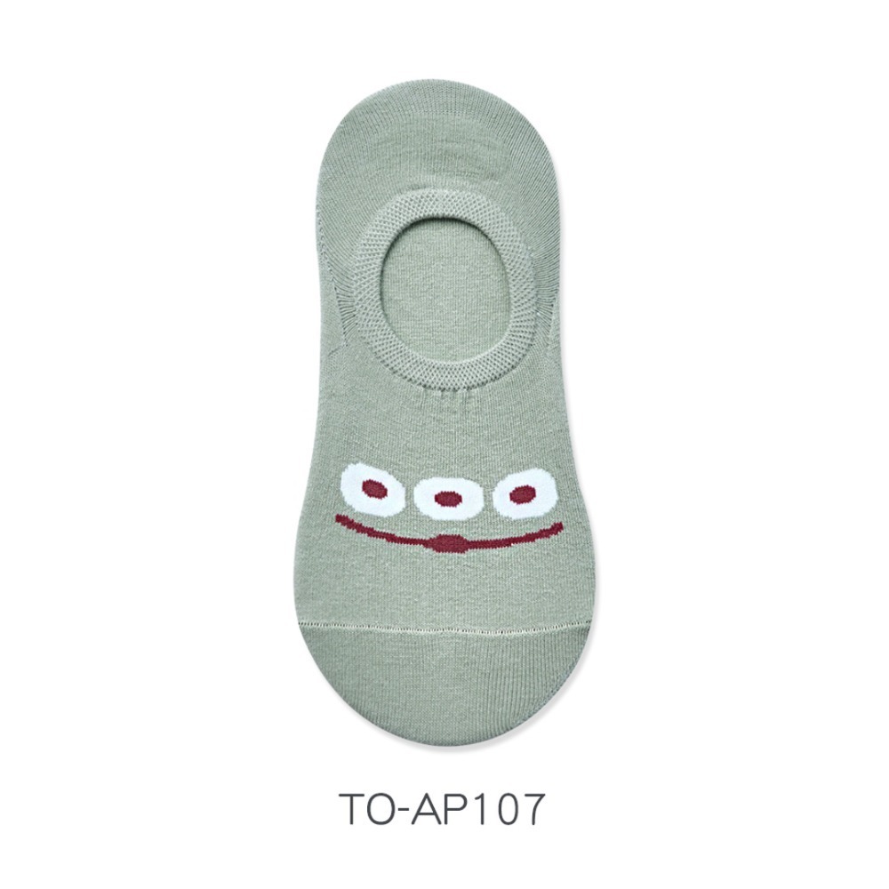 Disney 迪士尼系列套版襪 怪獸電力公司 玩具總動員 奇奇蒂蒂 史迪奇 小熊維尼 隱形襪【旺達棉品】-規格圖11