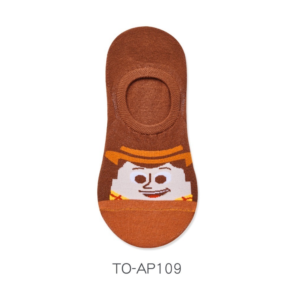 Disney 迪士尼系列套版襪 怪獸電力公司 玩具總動員 奇奇蒂蒂 史迪奇 小熊維尼 隱形襪【旺達棉品】-規格圖11