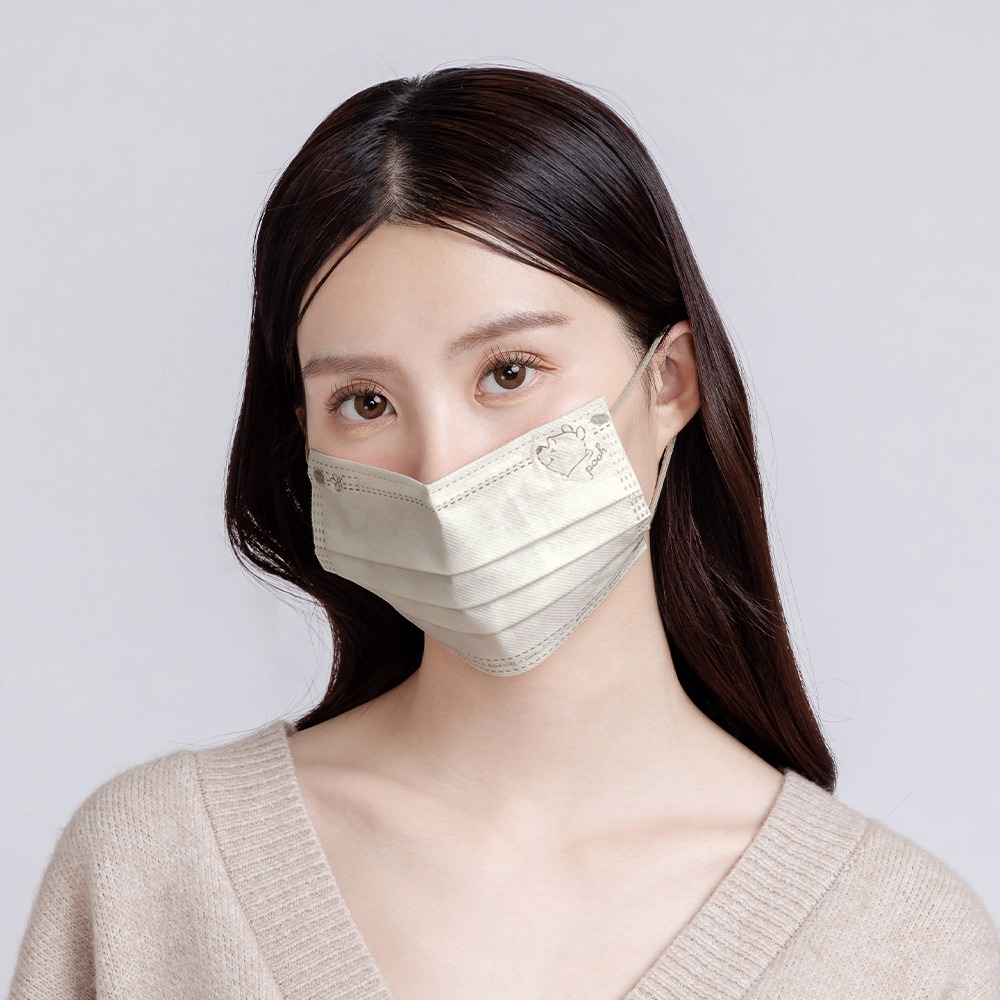 Disney 迪士尼 史迪奇平面口罩(30入) 小熊維尼口罩 奇奇蒂蒂成人口罩【旺達棉品】WP-BZ010-細節圖10