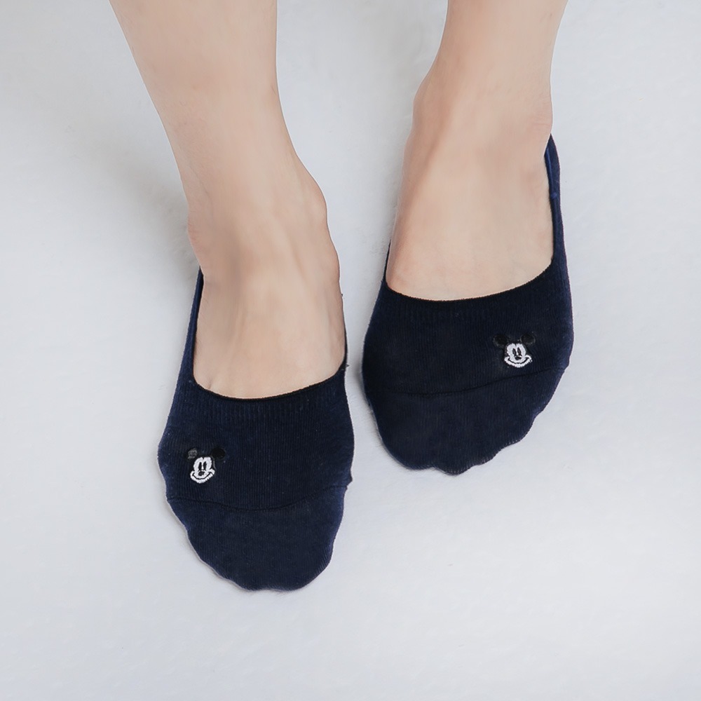 Disney 迪士尼止滑隱形襪 奇奇蒂蒂 雙子星 米奇米妮 女襪 隱形襪套 【旺達棉品】MN-902-細節圖8