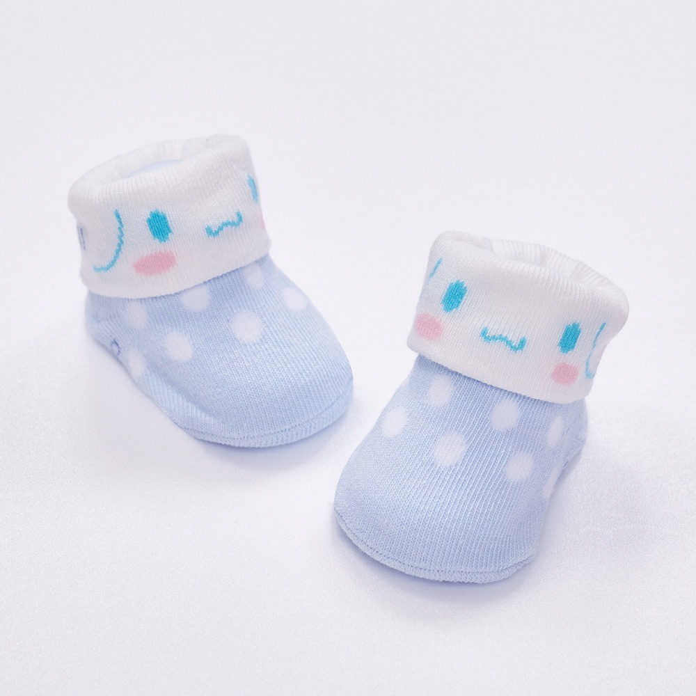 三麗鷗 大耳狗造型寶寶襪 酷洛米止滑寶寶襪 學習襪【旺達棉品】CN-101-細節圖6