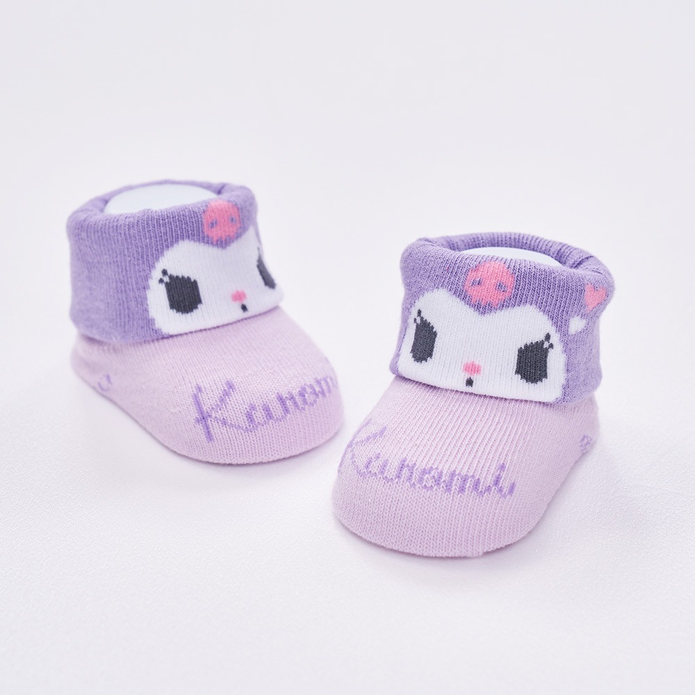 三麗鷗 大耳狗造型寶寶襪 酷洛米止滑寶寶襪 學習襪【旺達棉品】CN-101-細節圖7
