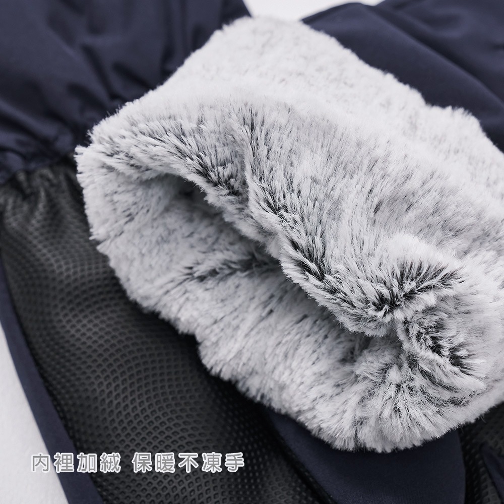 保暖加厚手套 滑雪手套 登山 保暖加絨手套 防水觸控 防寒機車手套【旺達棉品】OD-HM99-細節圖5