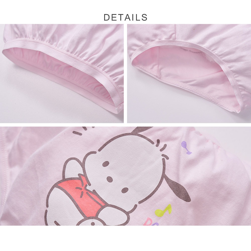 Sanrio 三麗鷗 帕洽狗純棉女童內褲 (2入組) 童內褲 純棉女童三角褲 【旺達棉品】PC-CG001-細節圖7