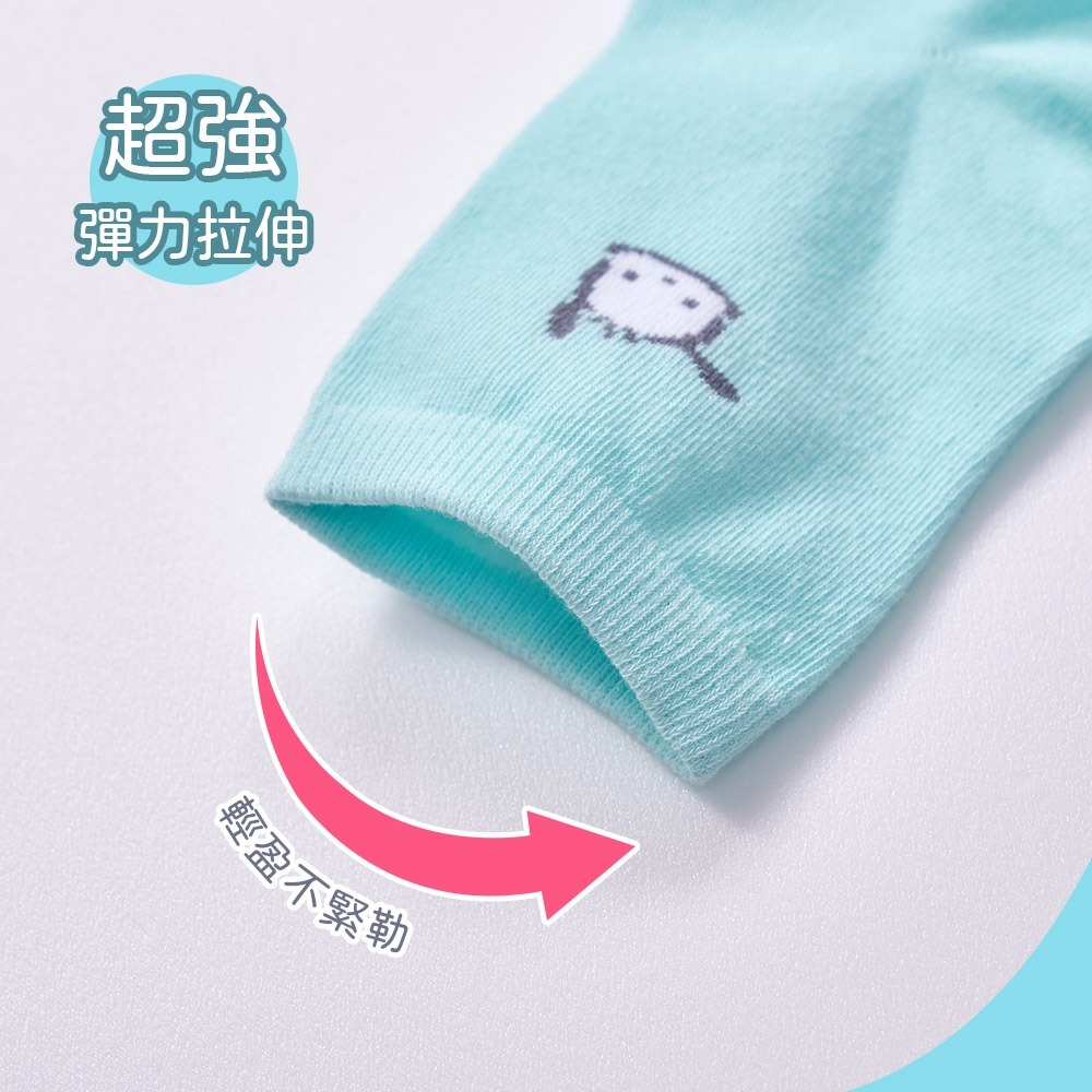 Sanrio 三麗鷗 酷企鵝中統襪 布丁狗 帕恰狗 女長襪 長襪 韓系中筒襪襪 長襪【旺達棉品】XO-A305-細節圖6