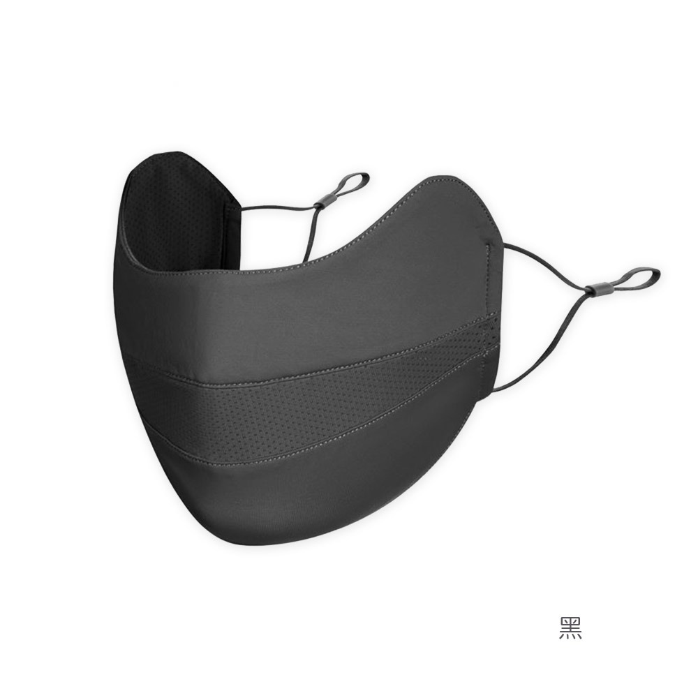 涼感抗UV立體面罩 冰絲涼感面罩 防曬口罩 冰涼透氣口罩【旺達棉品】OD-BB23-規格圖8