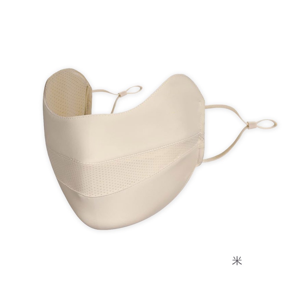 涼感抗UV立體面罩 冰絲涼感面罩 防曬口罩 冰涼透氣口罩【旺達棉品】OD-BB23-規格圖8