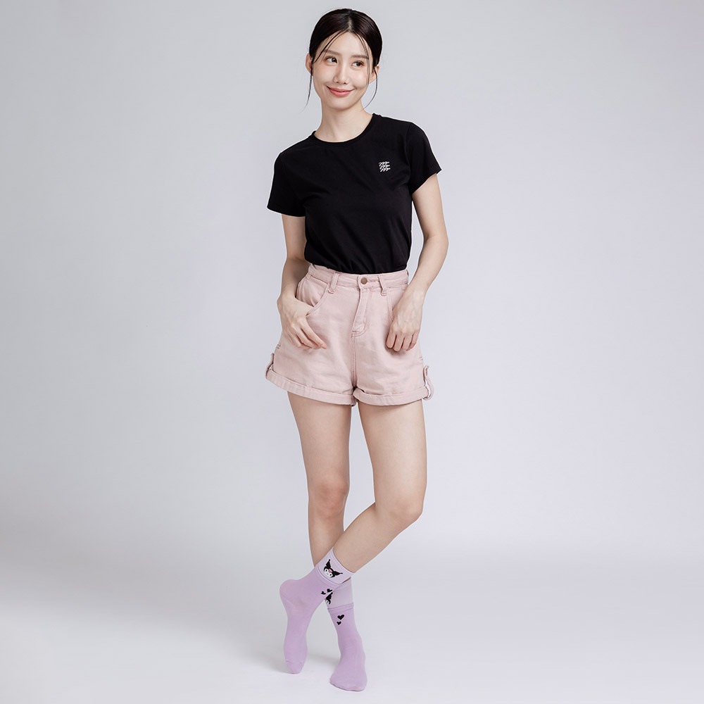 迪士尼 Disney小熊維尼 長筒襪 酷洛米 長襪 長筒襪 雙層襪 棉襪【旺達棉品】CD-503-細節圖9