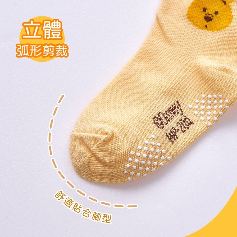 迪士尼 三麗鷗寶寶襪 小熊維尼 蜘蛛人止滑襪 酷洛米童襪 兒童止滑襪 米奇米妮 幼童襪 童襪 幼童襪【旺達棉品】-細節圖5