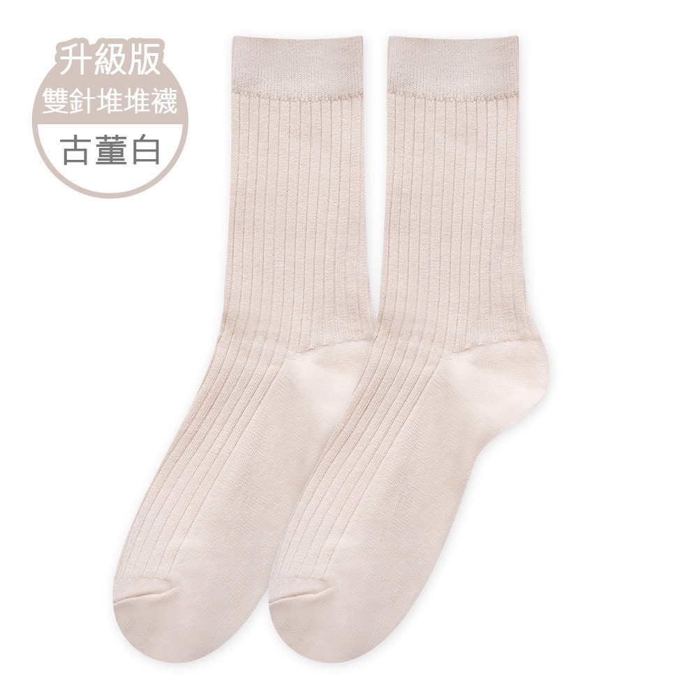 日系雙針堆堆襪 女長統襪 泡泡襪 小腿襪 長襪女 長襪 高筒襪 GK-A6 【ONEDER 旺達棉品】-規格圖6