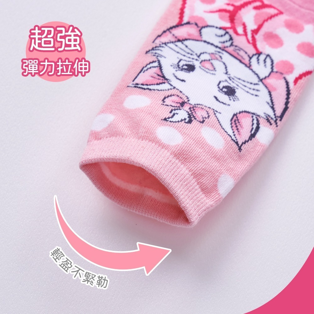 Disney 迪士尼 史迪奇短襪 瑪麗貓 兒童短襪 直版襪 台灣製童襪 童襪 【旺達棉品】LH-A514-細節圖5
