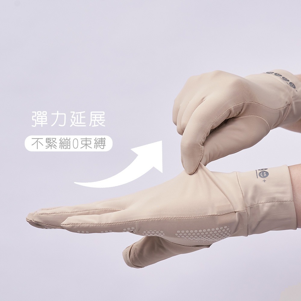 冰絲沁涼掀蓋手套 抗UV止滑手套 防曬手套 機車手套 男女適用 【旺達棉品】OD-HW107-細節圖3