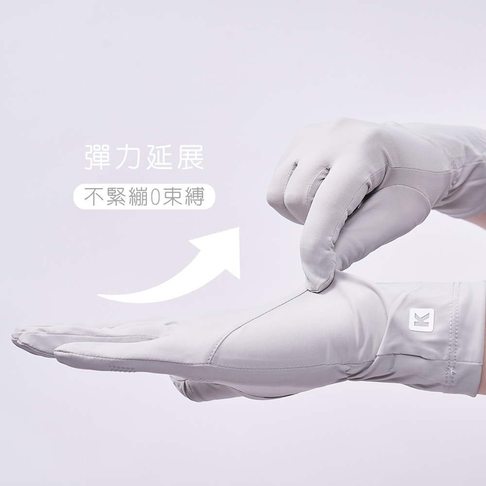 冰絲沁涼掀蓋手套 抗UV止滑手套 防曬手套 機車手套 男女適用 【旺達棉品】OD-HW107-細節圖9