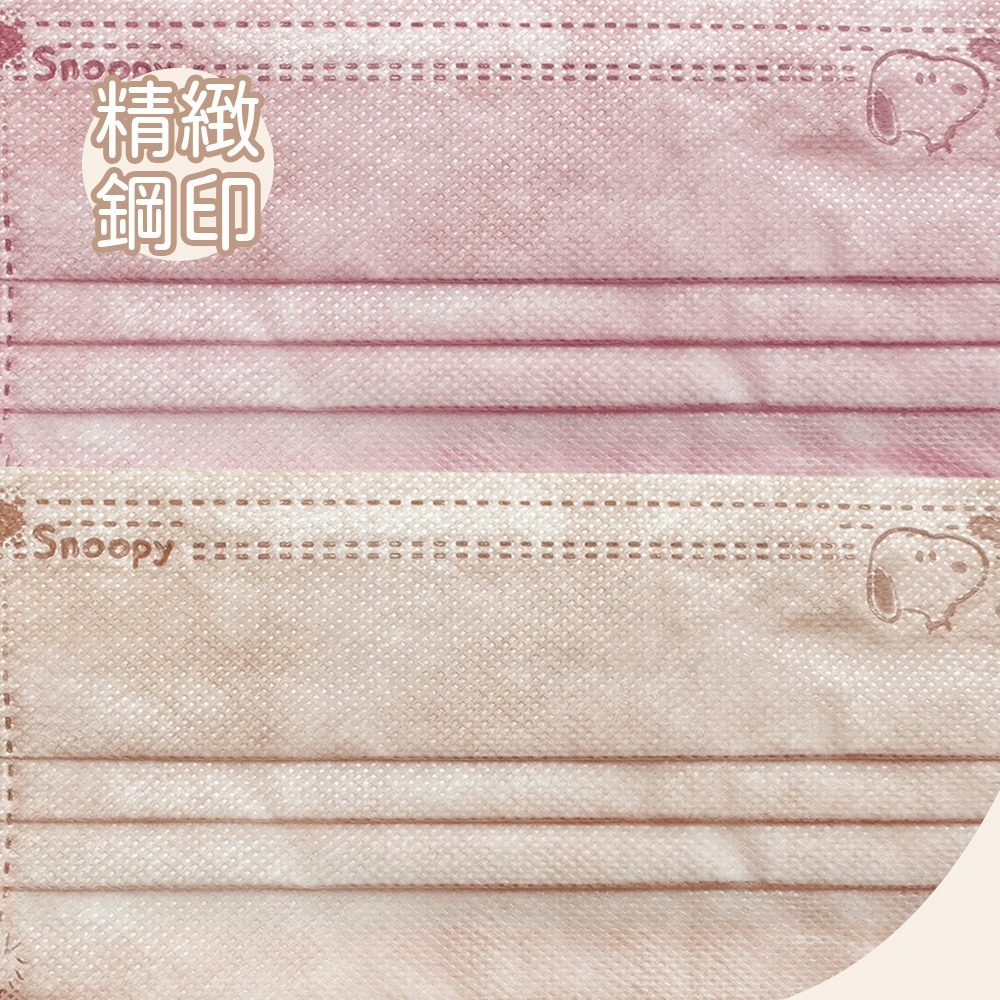 史努比成人醫療口罩(30入) 史努比成人口罩 史努比平面醫療口罩【旺達棉品】SN-BZ001-細節圖5