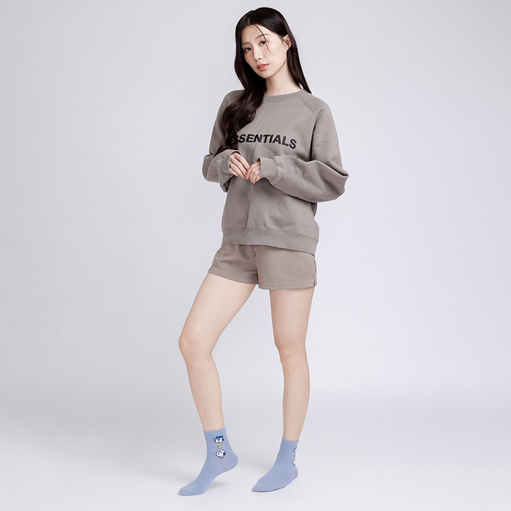 史奴比長襪 SNOOPY 歐拉夫 中筒襪 查理布朗長襪 長統襪 台製棉襪【旺達棉品】SN-A301-細節圖8