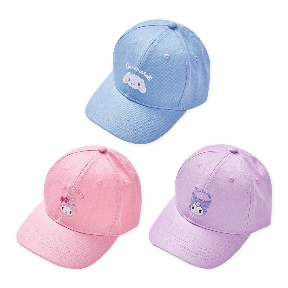 Sanrio 三麗鷗 酷洛米童帽 大耳狗 美樂蒂兒童帽 防曬童帽【旺達棉品】MM-LNS002-細節圖2