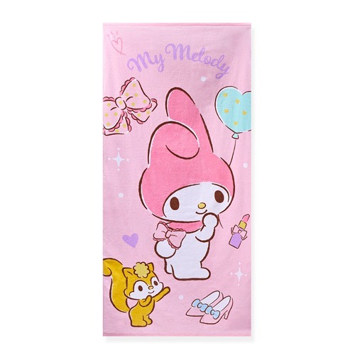 三麗鷗純棉大浴巾 大耳狗 酷洛米 帕洽狗 美樂蒂童巾 吸水浴巾 浴巾【旺達棉品】KU-DC001-規格圖8