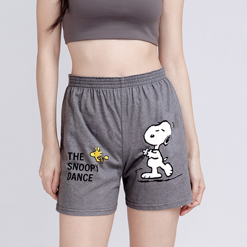 史奴比 Snoopy平口褲 居家四角褲 平口內褲 寬鬆內褲 睡褲【旺達棉品】SN-C005-細節圖6