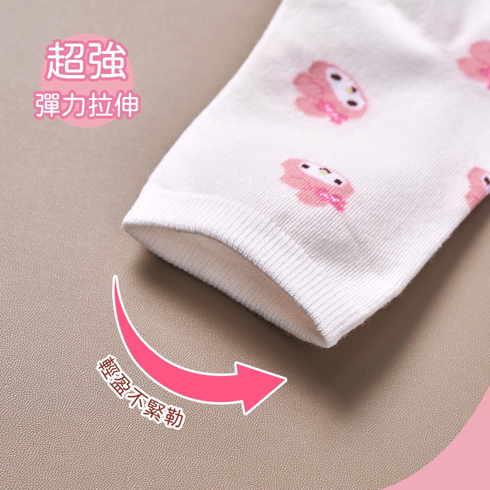 Sanrio 三麗鷗 美樂蒂中統襪 女長襪 長襪 韓系長襪 美樂蒂長襪【旺達棉品】MM-A305-細節圖5
