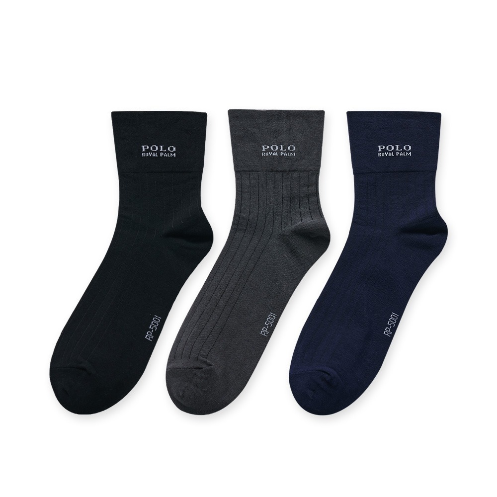 美國POLO雙馬騎士紳士襪 抗菌除臭男長襪 寬口中筒襪 除臭襪 西裝襪 男長襪 【旺達棉品】RP-5003-規格圖9