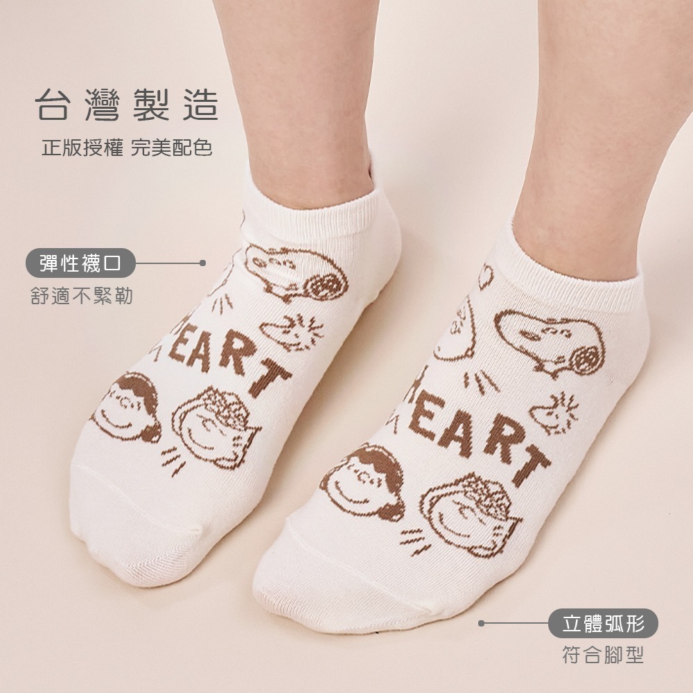 【7-ELEVEN門市團購】史努比短襪7雙組 15-22/22-26cm (免運)-細節圖6