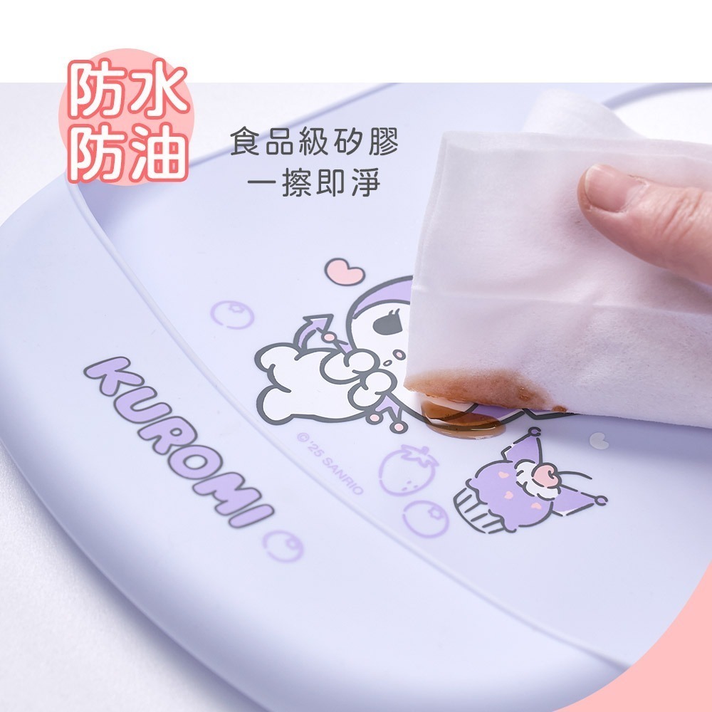 【7-ELEVEN門市團購】三麗鷗圍兜 大耳狗 凱蒂貓 酷洛米(3件組)  (免運)-細節圖6