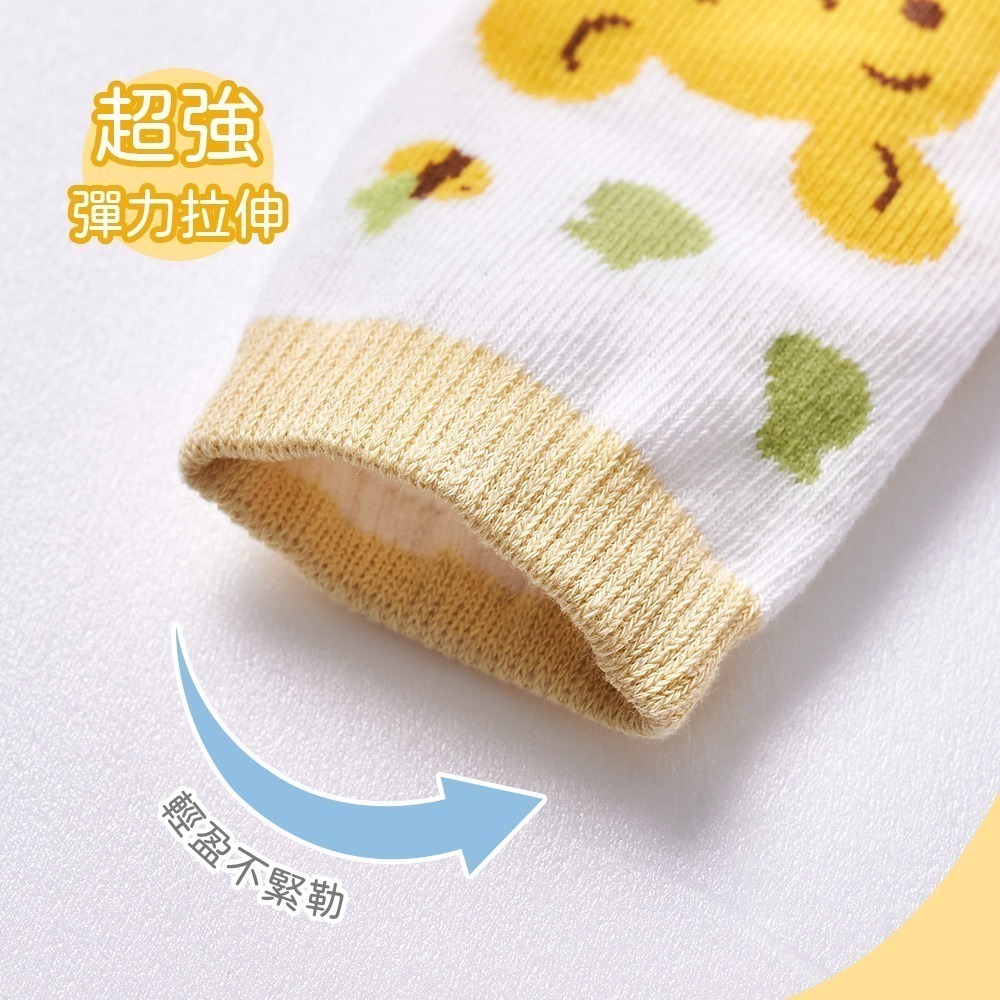 【限時購】迪士尼幼童襪4雙組 米奇米妮 止滑童襪【旺達棉品】MK-A207-細節圖5