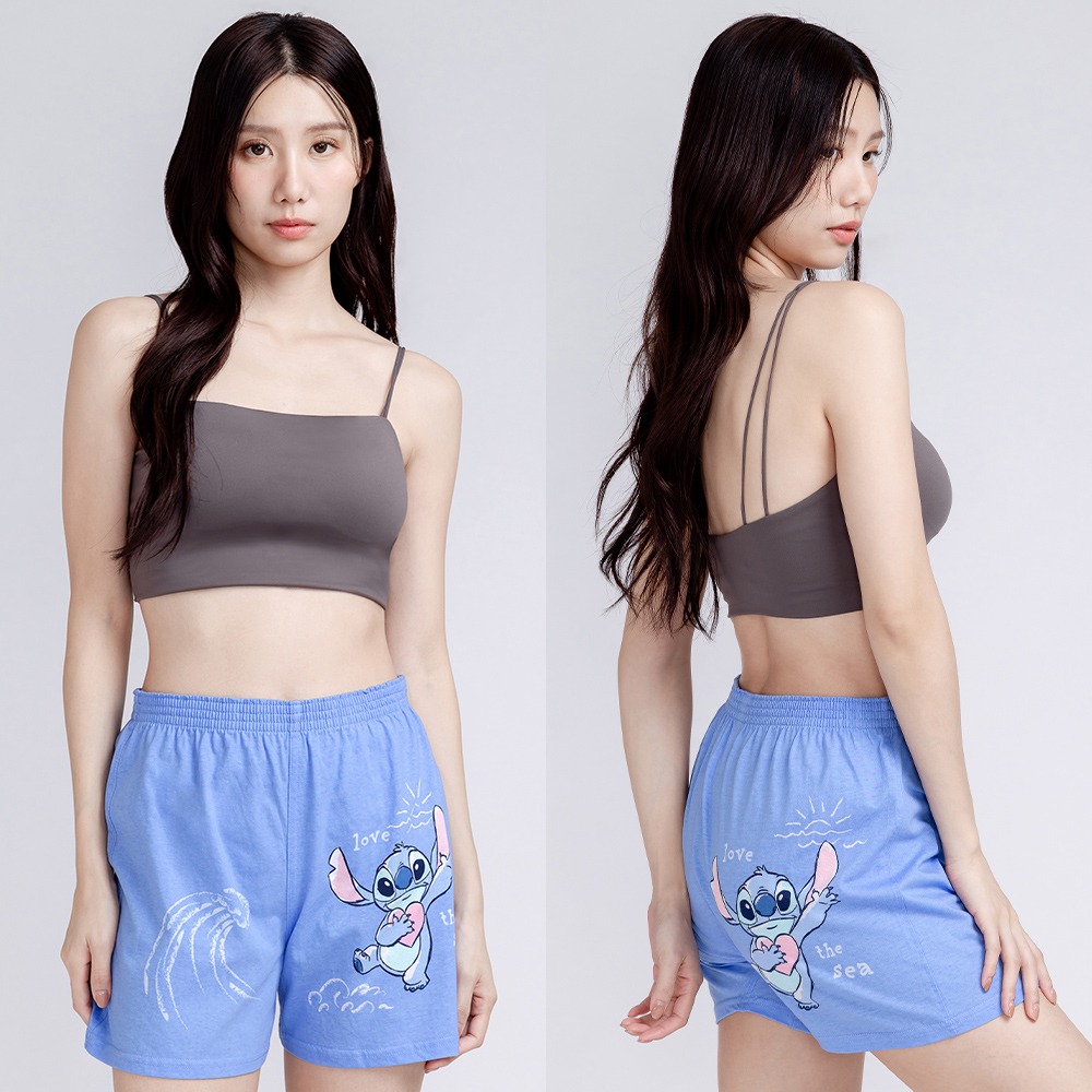 迪士尼 小熊維尼居家四角褲 史迪奇 奇奇蒂蒂 平口內褲 寬鬆內褲 居家褲 【旺達棉品】WP-C006-細節圖7