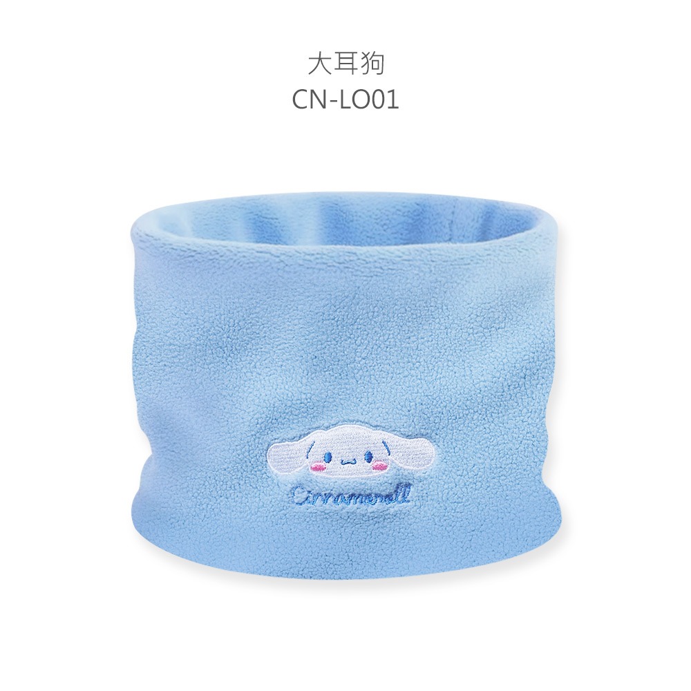 Sanrio 三麗鷗保暖圍脖 酷洛米 大耳狗 凱蒂貓 圍巾脖圍 頭套【ONEDER旺達】CN-LO01-規格圖7