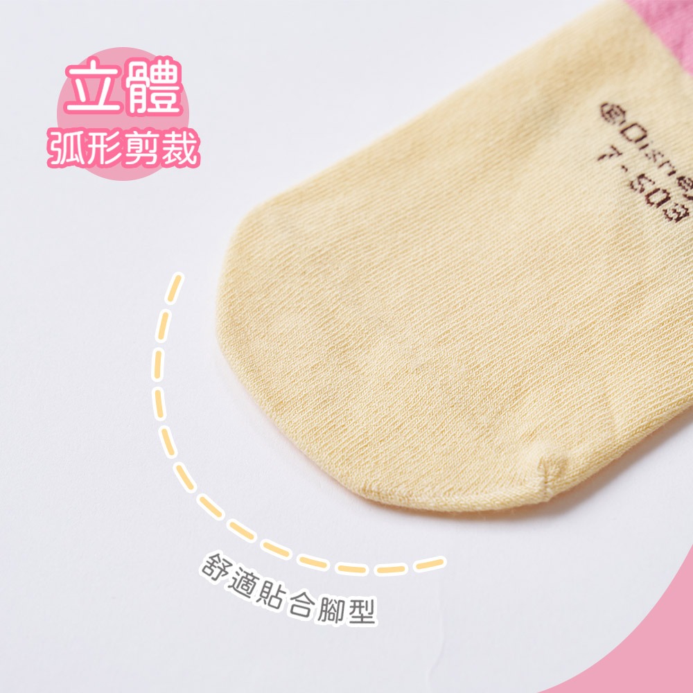 迪士尼 貓貓狗狗直版襪 兒童短襪 魯斯佛 101忠狗 瑪麗貓 棉襪【旺達棉品】AM-A507-細節圖3