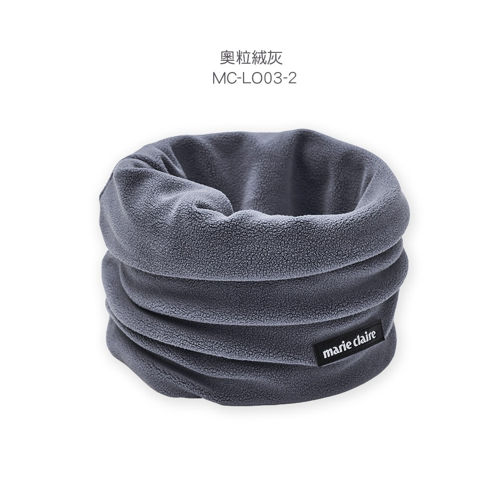 美麗佳人圍脖 奧粒絨圍脖 圍脖 保暖圍巾 花紗圍巾 素色圍巾 加絨頭巾 MC-LO03【 旺達棉品】-規格圖4