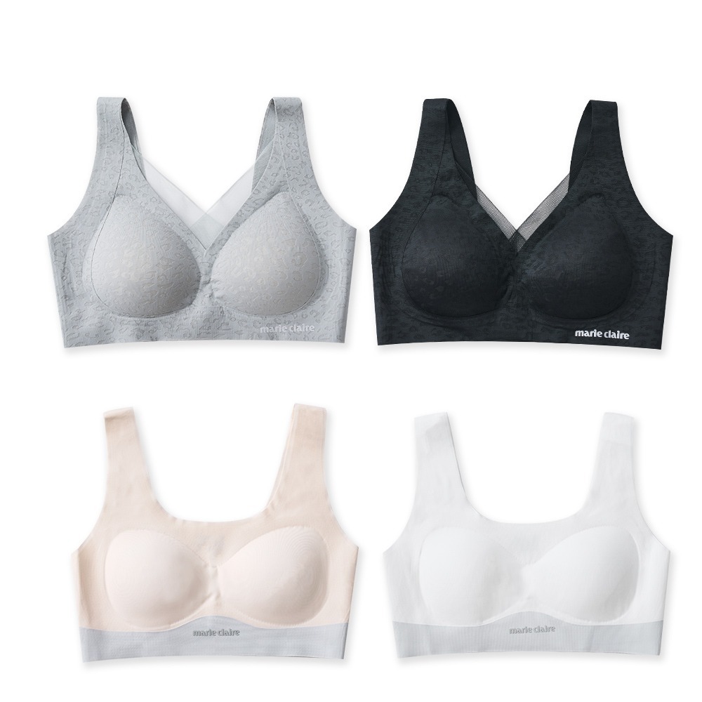 美麗佳人無痕內衣 女內衣 無痕內衣 無鋼圈內衣 涼感內衣 清透胸衣 美胸衣 集中包覆【旺達棉品】MC-NNT03-細節圖2