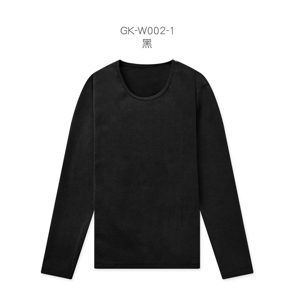 圓領刷毛衣 石墨烯科技保暖衣 輕量保暖衣 德榮發熱衣 【旺達棉品】GK-W002-規格圖9