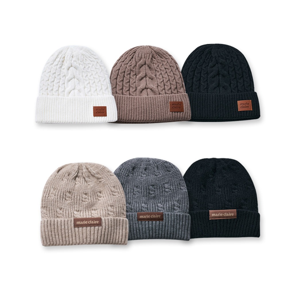 美麗佳人毛帽 針織保暖毛帽 針織帽 冬天帽子 毛線帽 滑雪【旺達棉品】MC-LN02-細節圖2