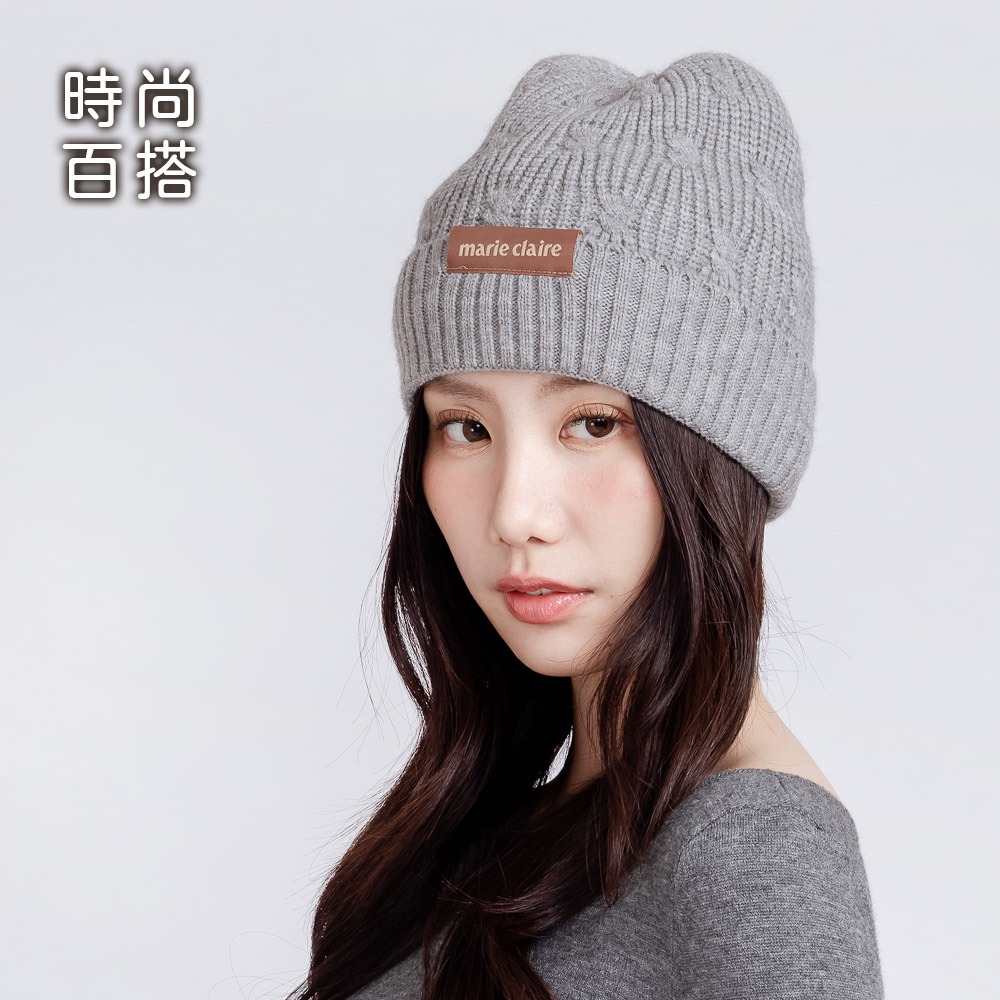 美麗佳人毛帽 針織保暖毛帽 針織帽 冬天帽子 毛線帽 滑雪【旺達棉品】MC-LN02-細節圖5