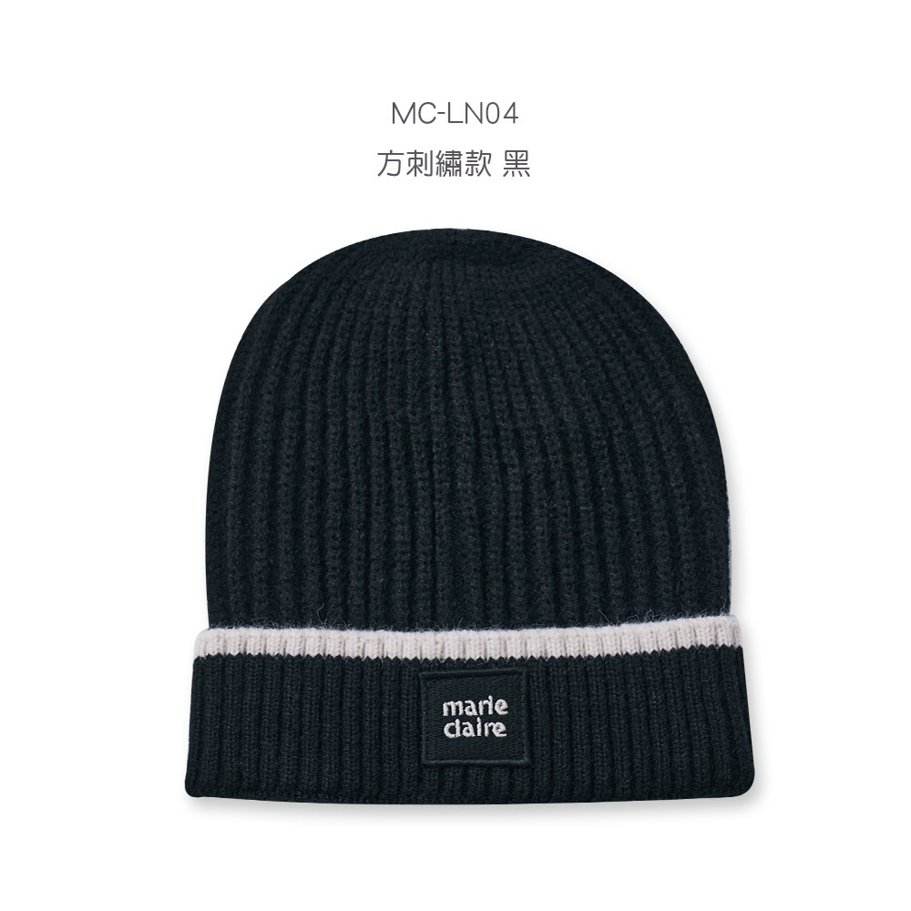 美麗佳人毛帽 針織保暖毛帽 針織帽 電繡 冬天帽子 毛線帽 滑雪【旺達棉品】MC-LN04-規格圖7