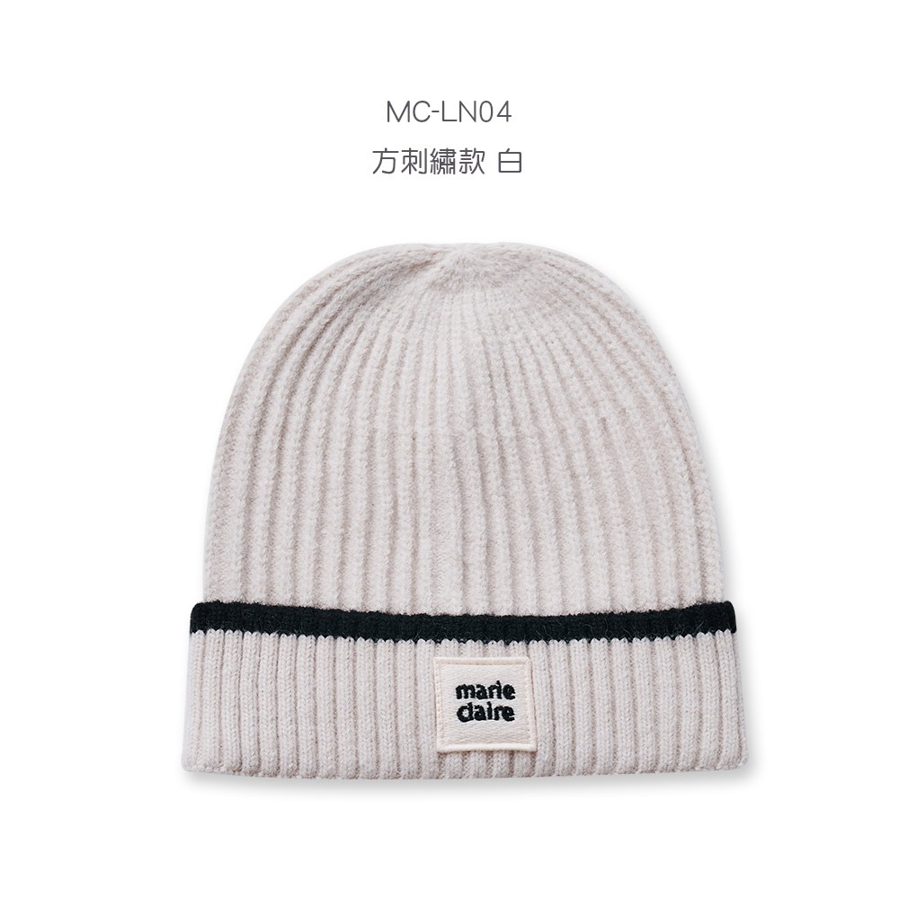 美麗佳人毛帽 針織保暖毛帽 針織帽 電繡 冬天帽子 毛線帽 滑雪【旺達棉品】MC-LN04-規格圖7