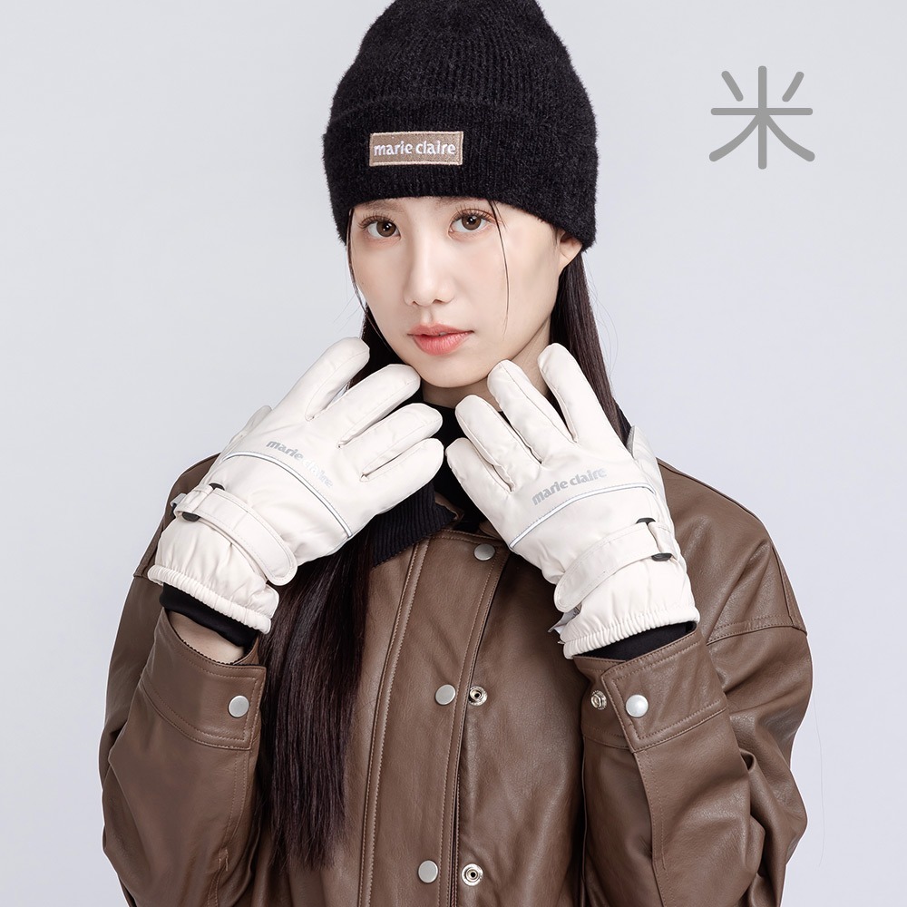 美麗佳人 輕量防水多功能斜紋手套 滑雪手套 保暖防風 防寒【旺達棉品】MC-HW07-細節圖9