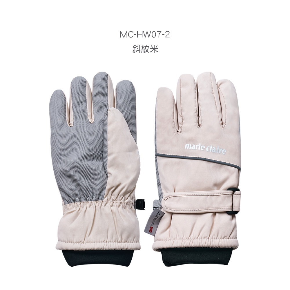 美麗佳人 輕量防水多功能斜紋手套 滑雪手套 保暖防風 防寒【旺達棉品】MC-HW07-規格圖10