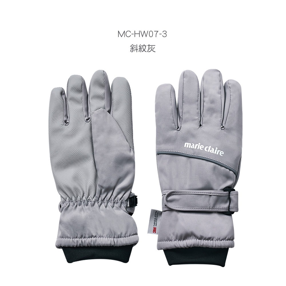 美麗佳人 輕量防水多功能斜紋手套 滑雪手套 保暖防風 防寒【旺達棉品】MC-HW07-規格圖10